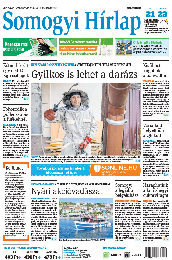 Lapszám: 2025.05.20.