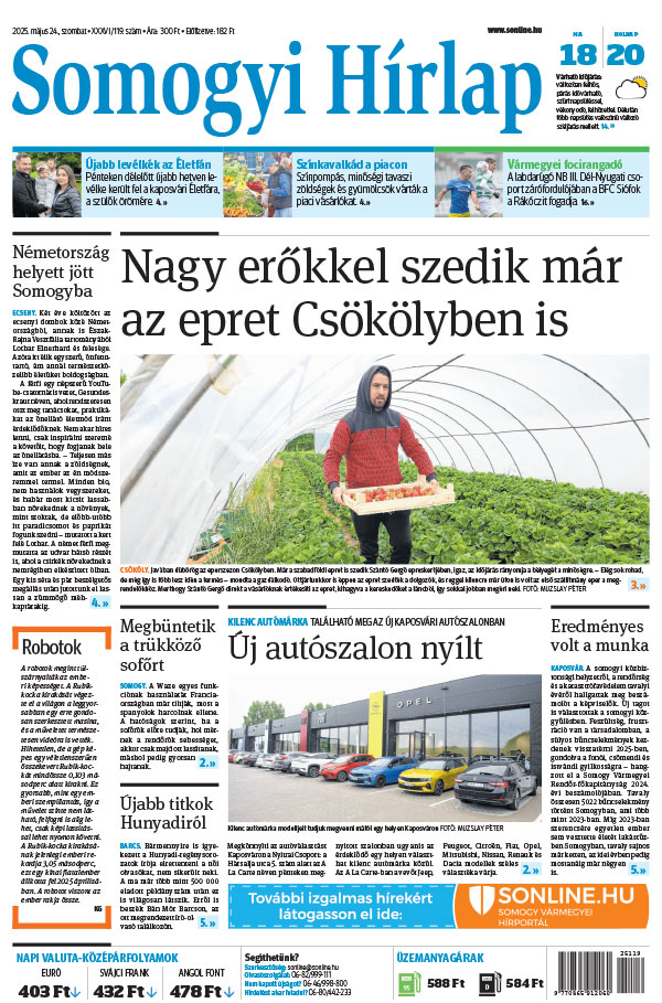 Lapszám: 2025.05.24.