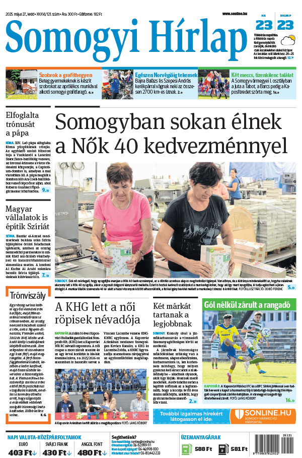 Lapszám: 2025.05.27.