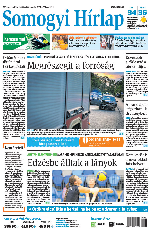 Lapszám: 2025.08.12.