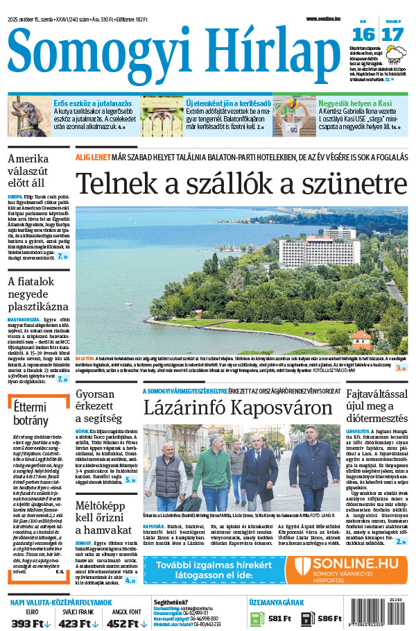 Lapszám: 2025.10.15.
