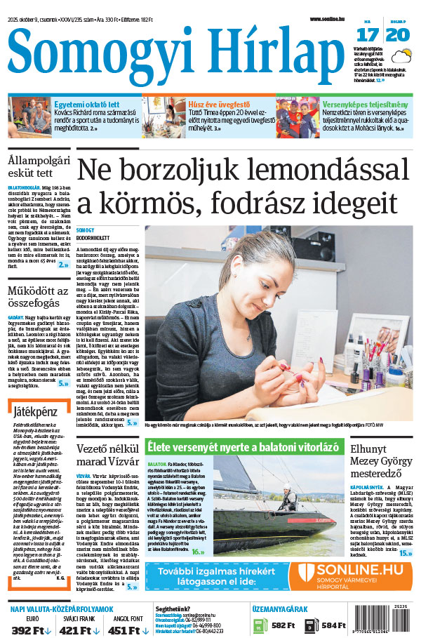 Lapszám: 2025.10.09.