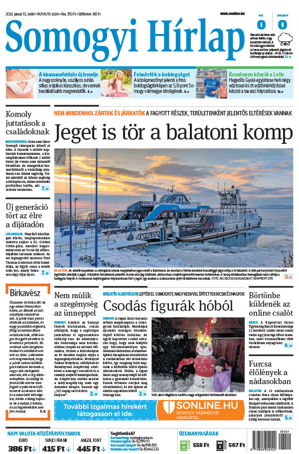 Lapszám: 2026. 01. 13.