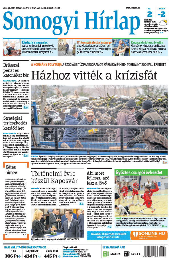 Lapszám: 2026. 01. 17.