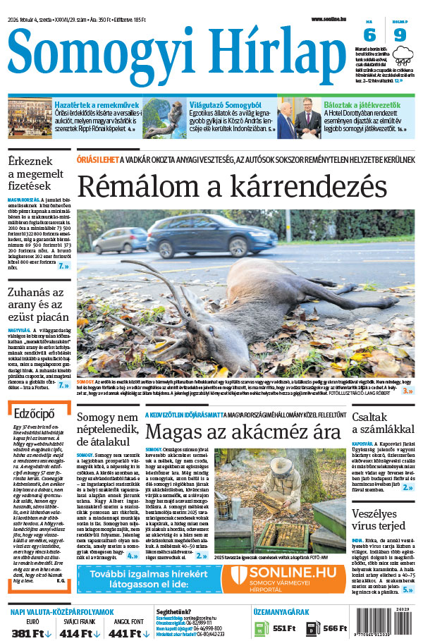 Lapszám: 2026. 02. 04.