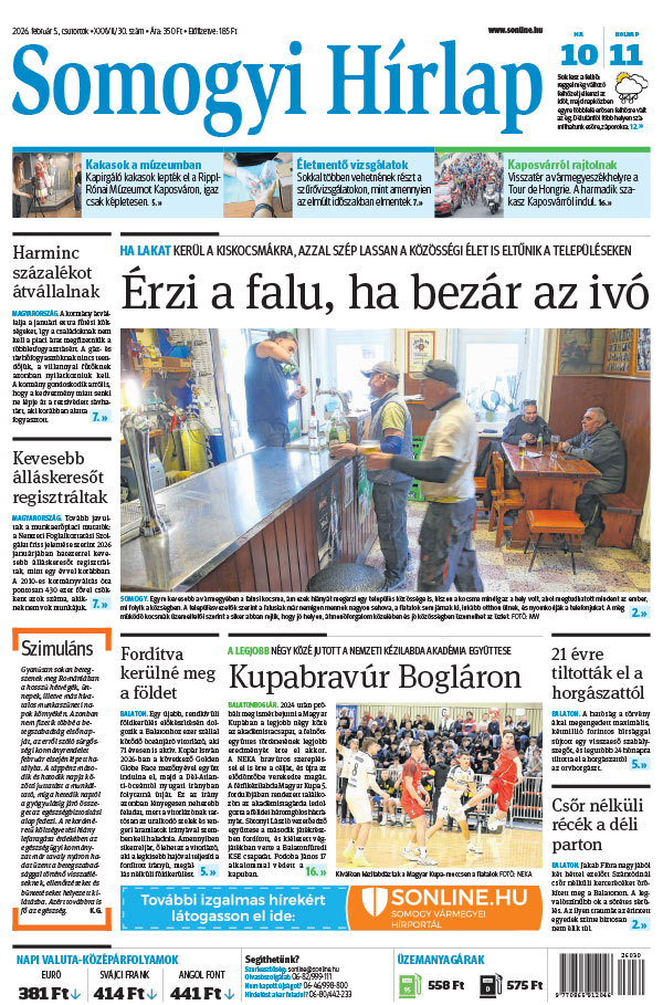 Lapszám: 2026. 02. 05.