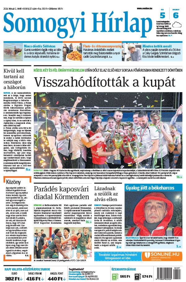 Lapszám: 2026. 02. 02.