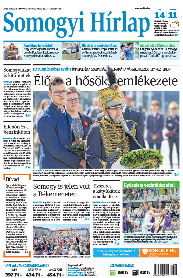 Lapszám: 2026. 03. 16.