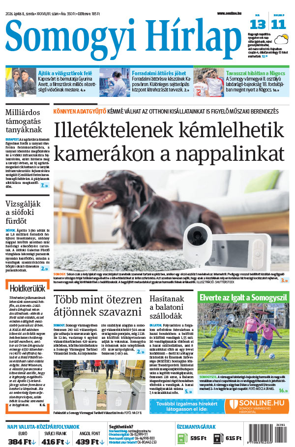 Lapszám: 2026. 04. 08.