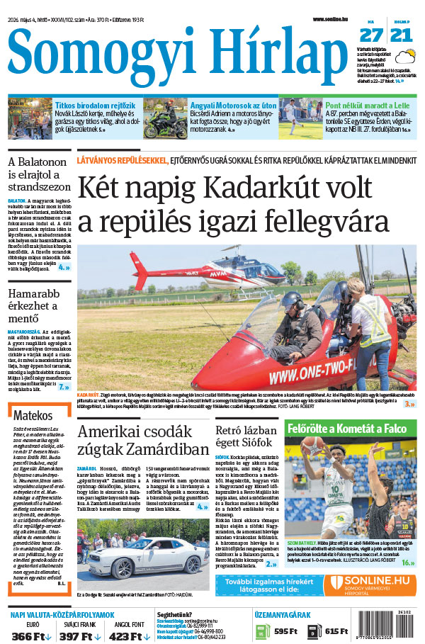 Lapszám: 2026. 05. 04.