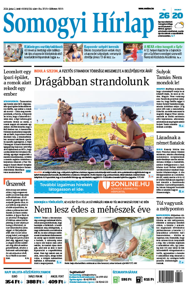 Lapszám: 2026. 06. 02.