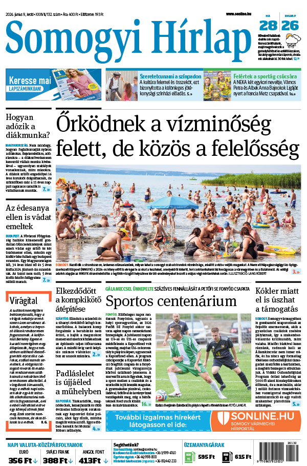 Lapszám: 2026. 06. 09.