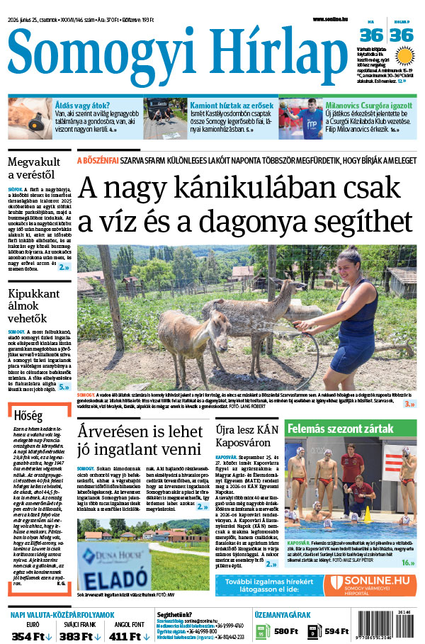 Lapszám: 2026. 06. 25.
