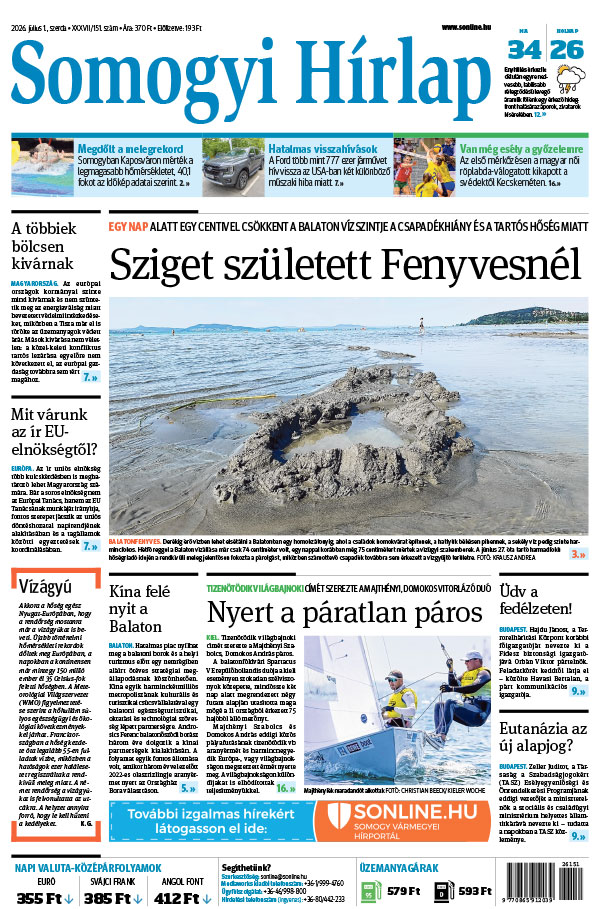 Lapszám: 2026. 07. 01.